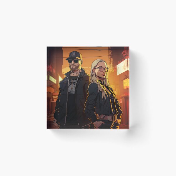 Item preview, Hjalmar and Ingeborg | Hip Hop style designed and sold by ComicsFactory.