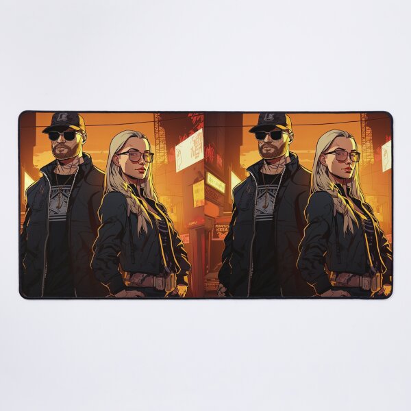 Item preview, Hjalmar and Ingeborg | Hip Hop style designed and sold by ComicsFactory.