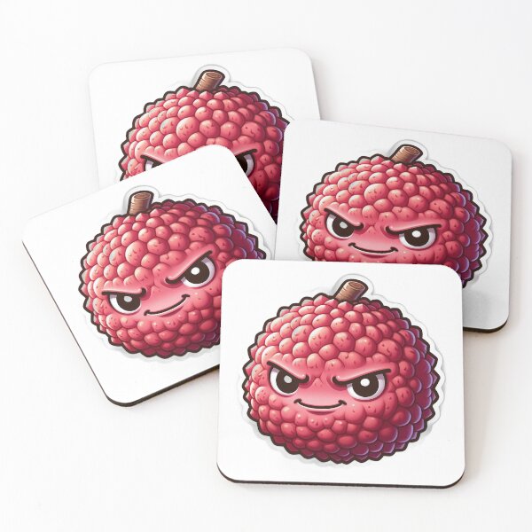 Item preview, Cheeky Lychee: Tropical Smirk designed and sold by templeofatro.