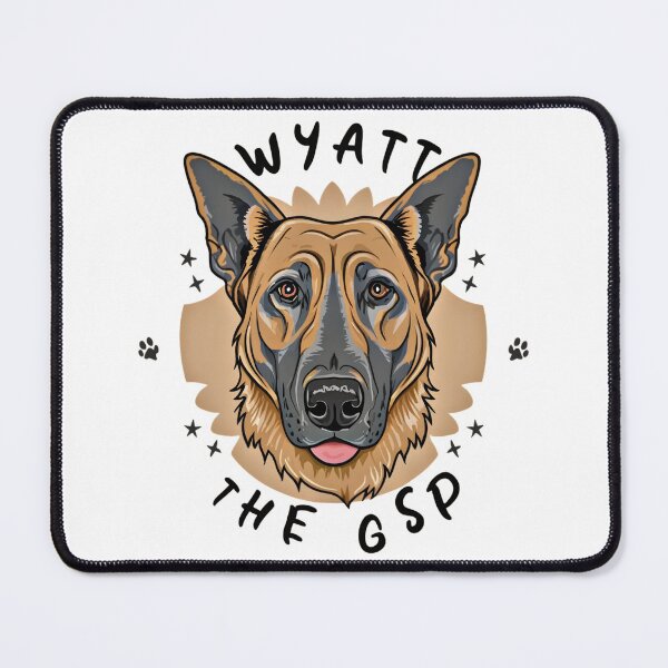 Item preview, Wyatt the GSP: Shepherd Love designed and sold by PrintopiaHaven.