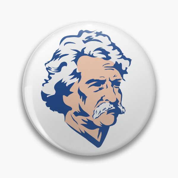 Artikelvorschau, Mark Twain Illustration ohne Zitate entworfen und verkauft von dobfstore.