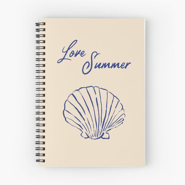 Item preview, Sea shell print in blue color. Sketch style sea shell printable wall art. Minimalist summer poster designed and sold by AlarconStudio.