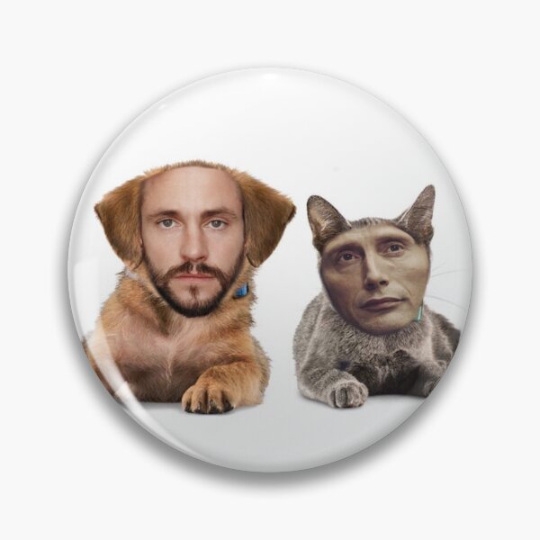 Item preview, Hannigram as kitty and doggo  designed and sold by Evsartdiary.