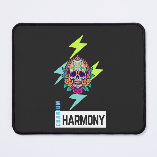 Item preview, Cranium Harmony: Festive Mexican Skull Tee designed and sold by exclusivebucket.