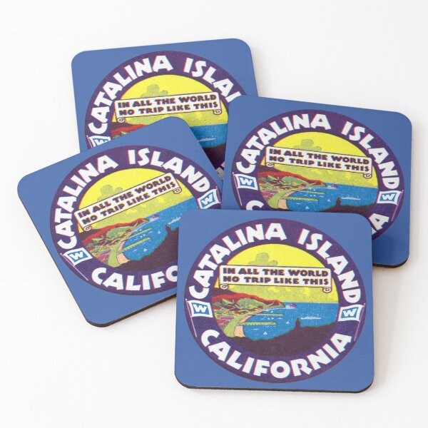 Item preview, 1930s Catalina Island California designed and sold by historicimage.