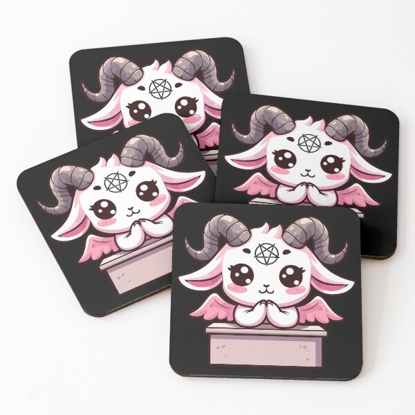 Item preview, Kawaii Baphomet - Adorable Occult Illustration designed and sold by Kawaii-n-Spice.