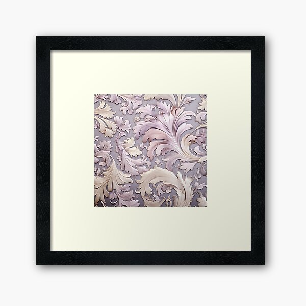 Item preview, burnished lilac swirling abstract print designed and sold by dcrc.