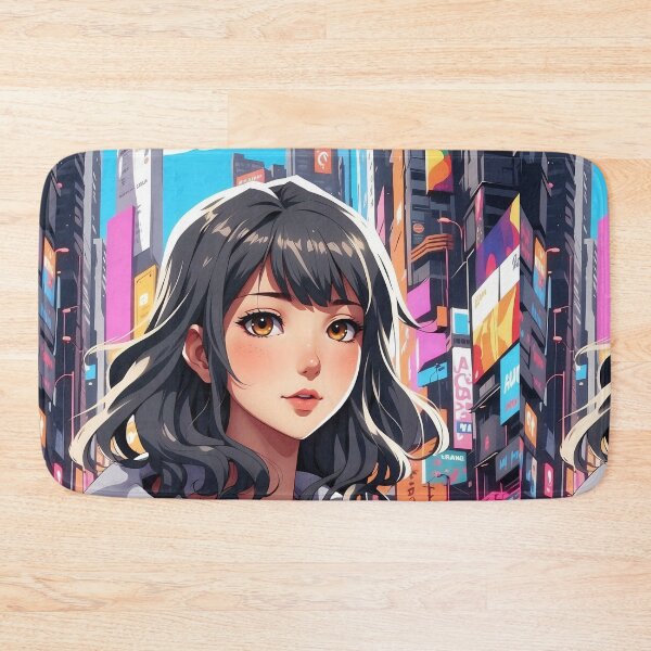 Item preview, Urban Dreamscape: A Glimpse into Neon Reverie designed and sold by ArtComixHaven.