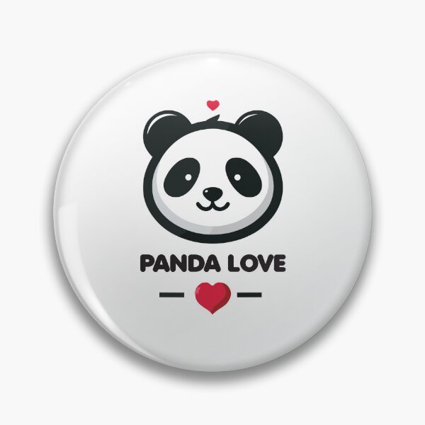 Aperçu de l'œuvre Adorable -Panda Love - Coeur de la Saint-Valentin créée et vendue par Thomas Remmers.