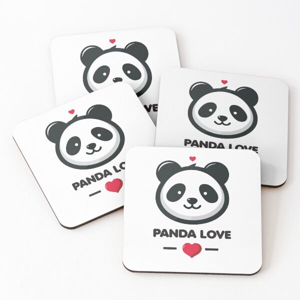 Item preview, Adorable -Panda Love - Valentine's Day Heart designed and sold by Thomas Remmers.