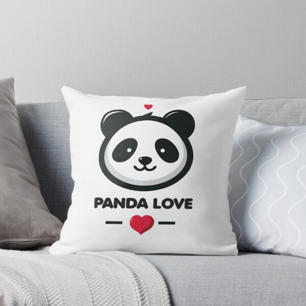 Aperçu de l'œuvre Adorable -Panda Love - Coeur de la Saint-Valentin créée et vendue par Thomas Remmers.