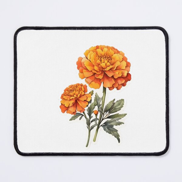 Item preview, Marigold (Tagetes) designed and sold by HOMETOWN86.