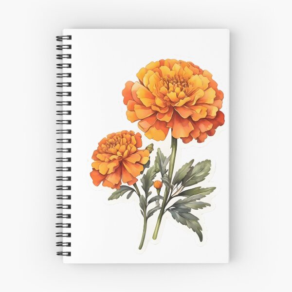 Item preview, Marigold (Tagetes) designed and sold by HOMETOWN86.