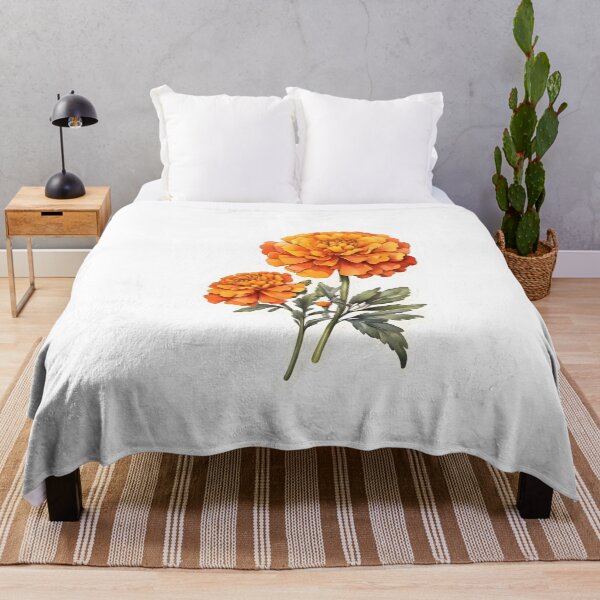 Item preview, Marigold (Tagetes) designed and sold by HOMETOWN86.