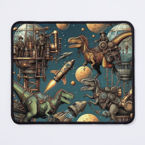 Item preview, Dinosaurs in space designed and sold by Jasardpu.