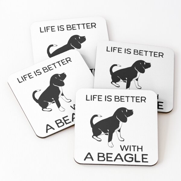 Item preview, Life is better with a Beagle designed and sold by JoeStylistic.