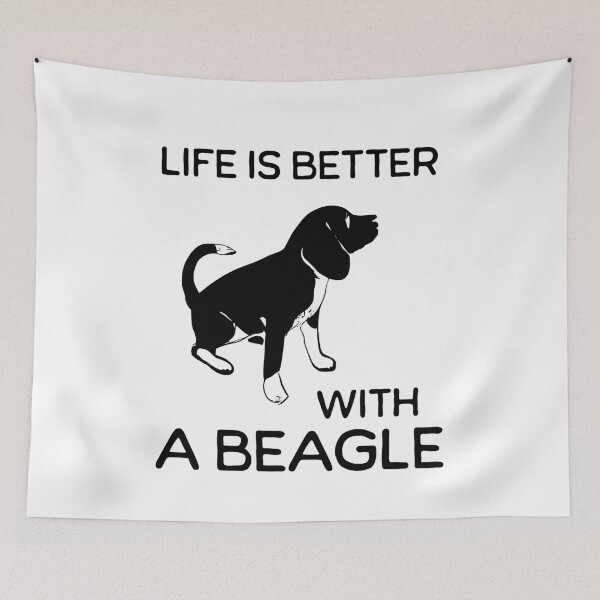 Item preview, Life is better with a Beagle designed and sold by JoeStylistic.