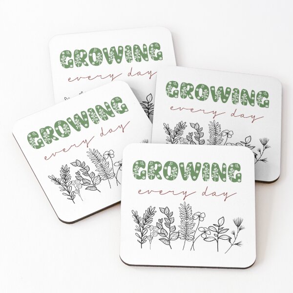 Item preview, Growing Every Day - Green designed and sold by taffy-lemonade.