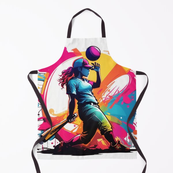 Item preview, Softball style dazzling softball design designed and sold by Misterpng.