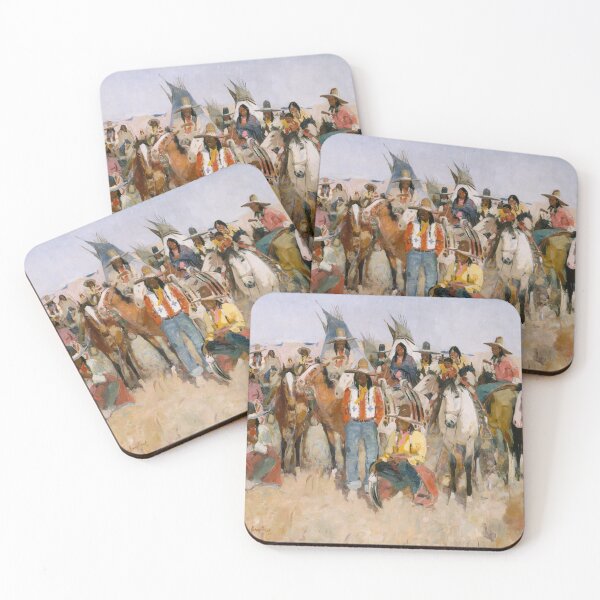 Item preview, Jicarilla Apache Fiesta, LaVerne Nelson Black designed and sold by Suzana Djordjevic.