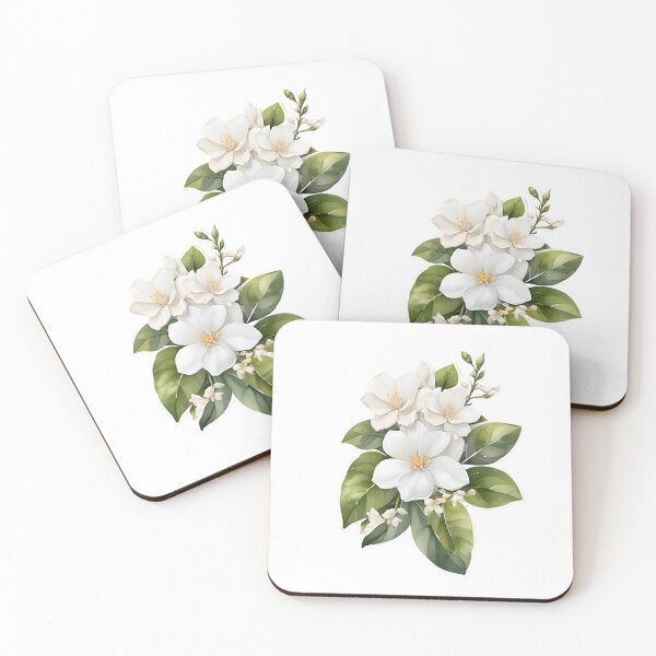Item preview, Mogra (Arabian Jasmine) designed and sold by HOMETOWN86.