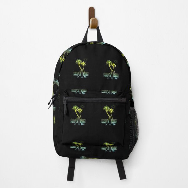 Item preview, Vibrant Palm Tree Sunrise Silhouette designed and sold by Sun Sand & Sea Art.