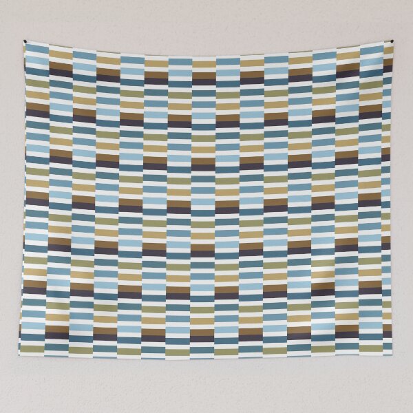 Item preview, Shades of blue brown designed and sold by theOrangeHippo.