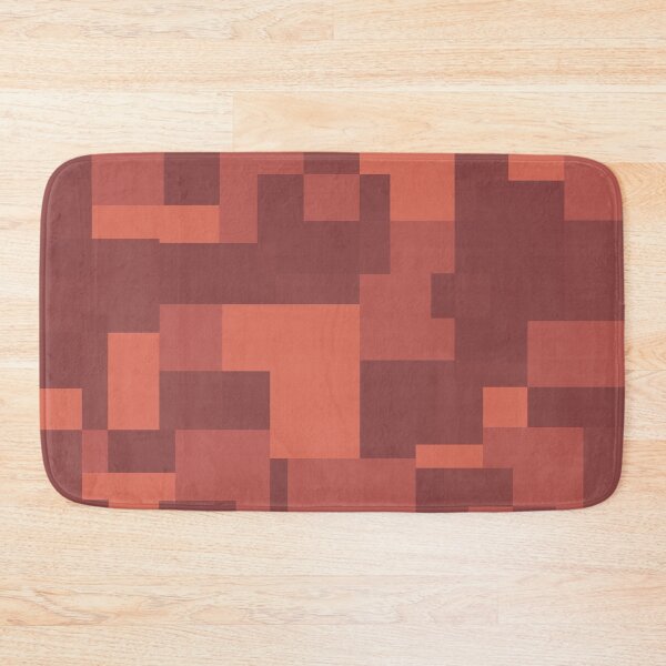 Item preview, large brown cubistic meadow  designed and sold by Depression-Art.