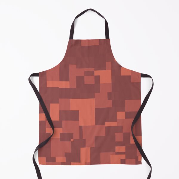 Item preview, large brown cubistic meadow designed and sold by Depression-Art.