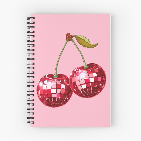 Item preview, Cherry Disco Balls: Retro Groove & Red Neon Sparkles on the Juicy Dancefloor. designed and sold by LotusBlanc.