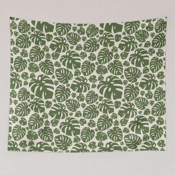 Item preview, Green Leaves Botanical Foliage Boho designed and sold by InteriorRefine.