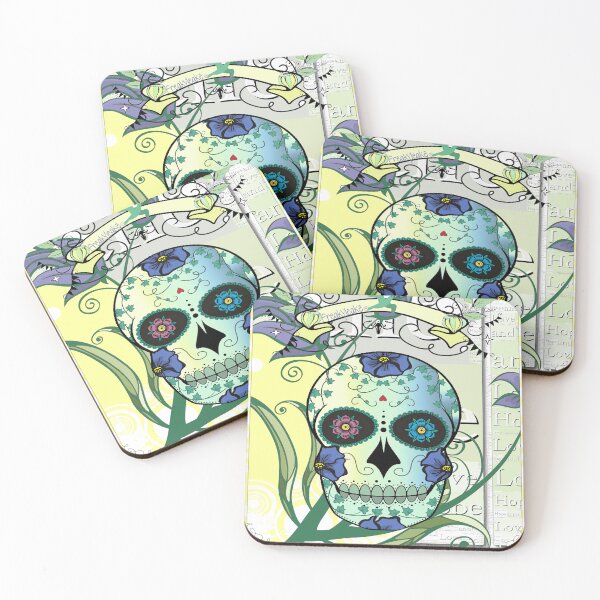 Item preview, CRAZY COLORED SKULL designed and sold by inarausch2023.