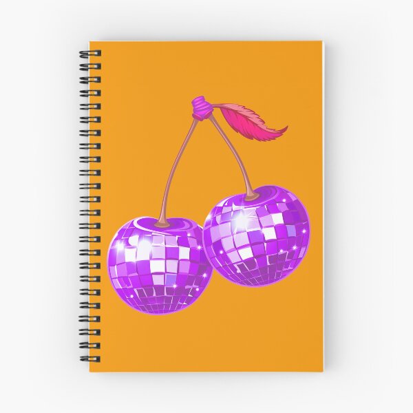 Item preview, Cherry Disco Balls: Retro Groove & Purple Neon Sparkles on the Juicy Dancefloor. designed and sold by LotusBlanc.