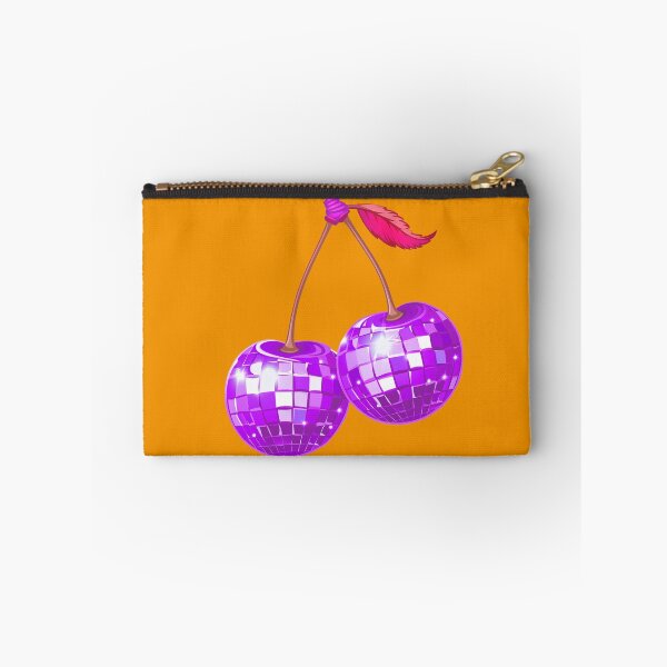 Item preview, Cherry Disco Balls: Retro Groove & Purple Neon Sparkles on the Juicy Dancefloor. designed and sold by LotusBlanc.