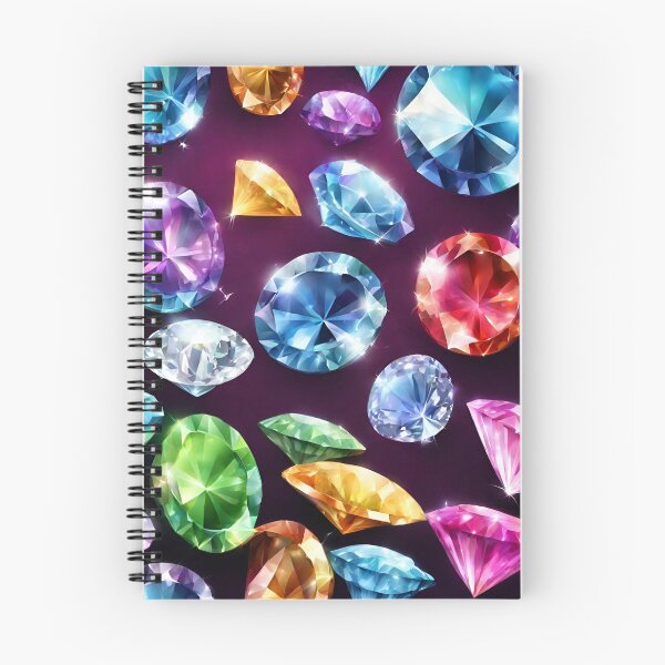 Item preview, Scattered diamonds on a purple background designed and sold by SweetRossel.