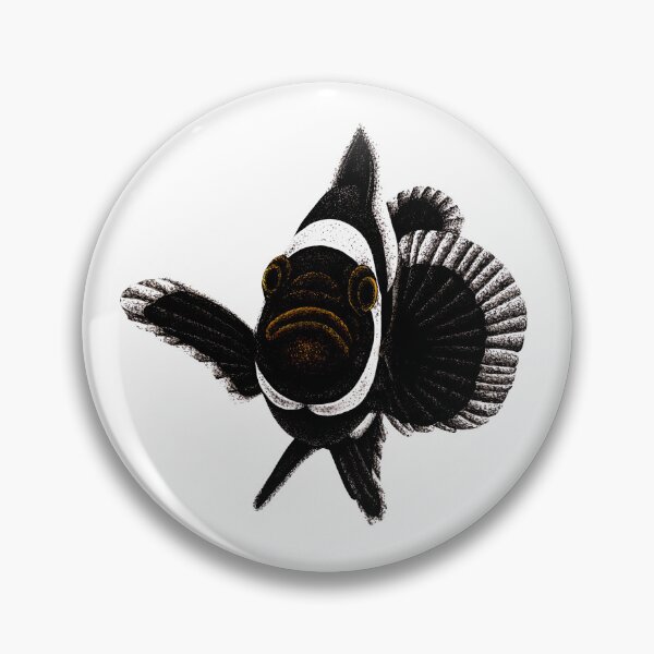 Item preview, Black ocellaris clownfish designed and sold by LorenDowding.