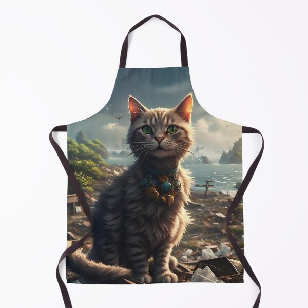 Item preview, An Abandoned Cat on a Destroyed Island designed and sold by MoriFantasy.