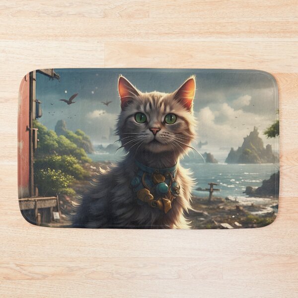 Item preview, An Abandoned Cat on a Destroyed Island designed and sold by MoriFantasy.
