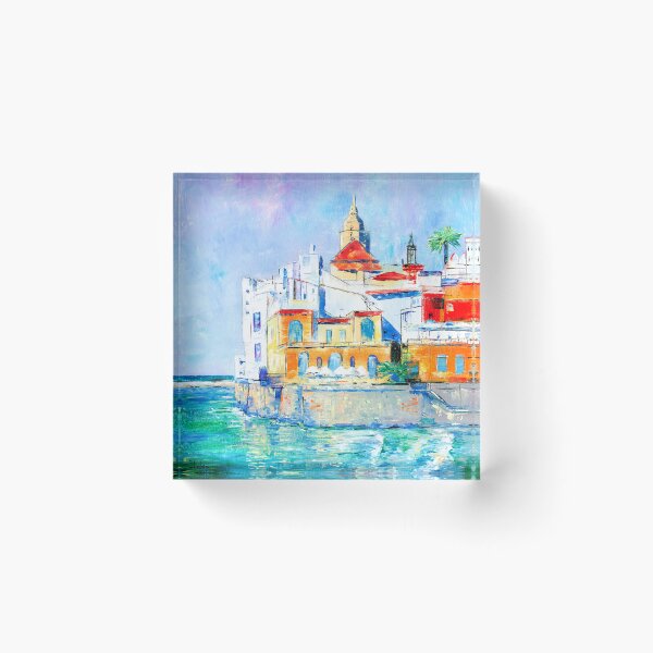 Item preview, Sitges. A Town Washed By The Sea  designed and sold by Natalia_Shchip.