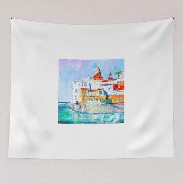 Item preview, Sitges. A Town Washed By The Sea  designed and sold by Natalia_Shchip.