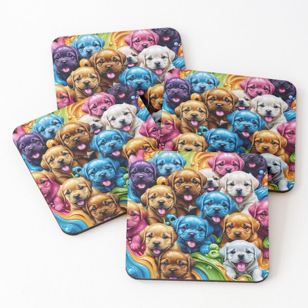 Item preview, Cute Puppy Dog Pattern designed and sold by TheArtOfPat.