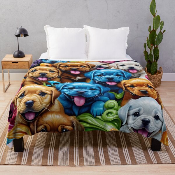 Item preview, Cute Puppy Dog Pattern designed and sold by TheArtOfPat.