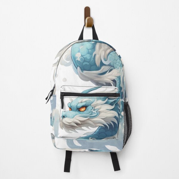 Item preview, Brave blue dragon, dragon pattern, enhances good fortune on the clouds, adds coolness and bright colors on casual days, souvenirs from the Year of the Dragon 2024. designed and sold by PhaiCreate.