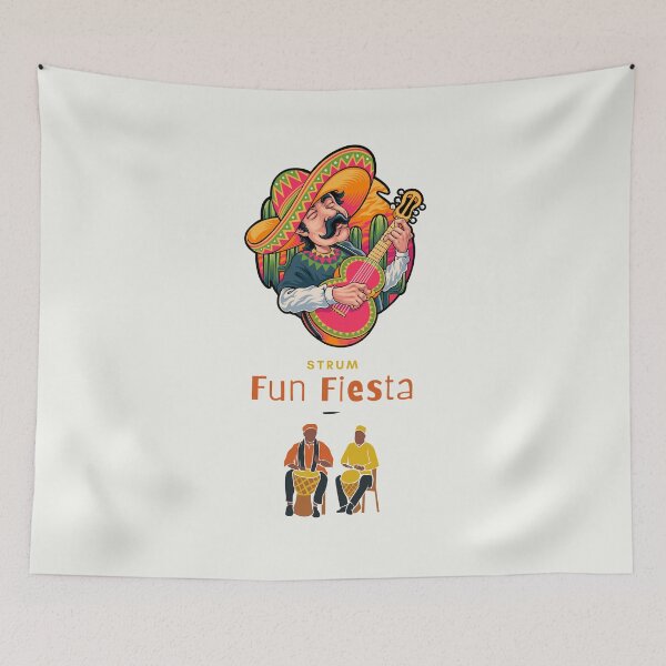 Item preview, Fiesta Fury: Where Music Takes Flight  designed and sold by exclusivebucket.