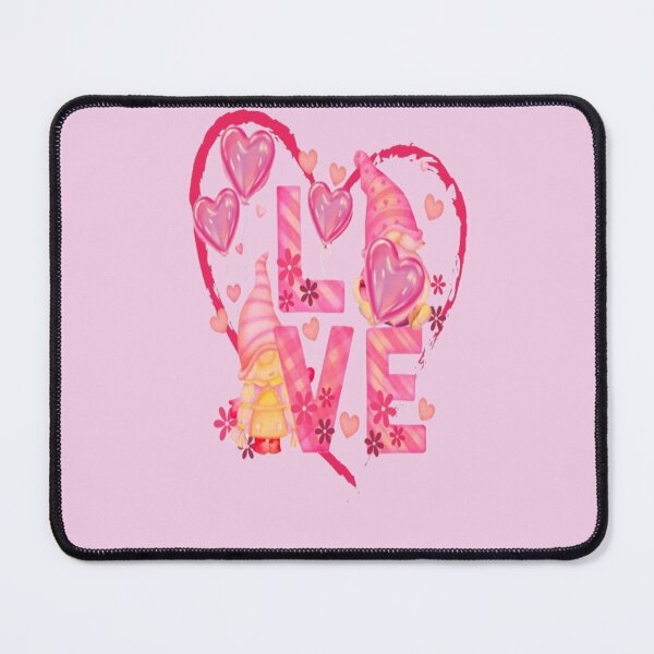 Item preview, Gnome Love 2, Cute Lettering Design , Bee Mine For Valentine, Everyday My Valentine, you will live on in my heart designed and sold by Adri Barnard.