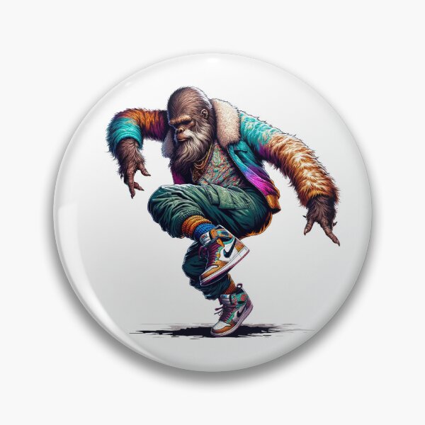Item preview, Hip-hop Squatch designed and sold by digital-savant.