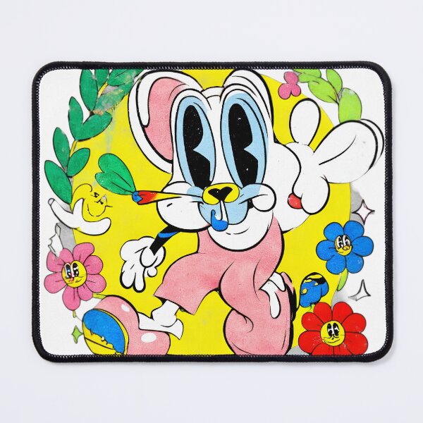 Item preview, Rabbit and flowers designed and sold by Digistorma.