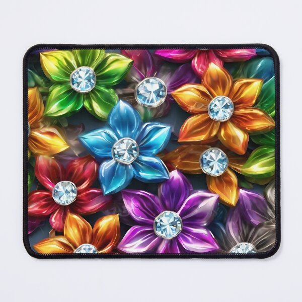 Item preview, Colorful Diamond Flowers designed and sold by SweetRossel.