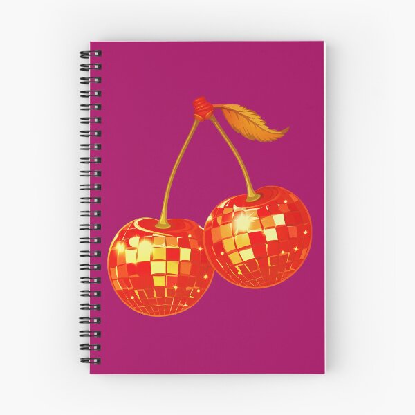 Item preview, Cherry Disco Balls: Retro Groove & Fire Neon Sparkles on the Juicy Dancefloor. designed and sold by LotusBlanc.