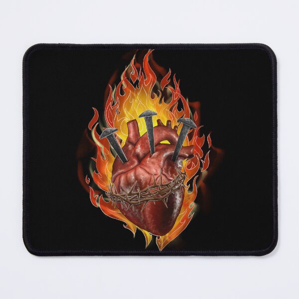 Item preview, Pierced Heart Realistic Tattoo Style designed and sold by JENetics Design.